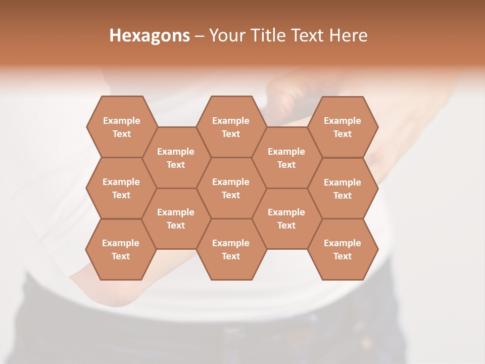 A Woman Holding Her Arm In Pain Powerpoint Presentation PowerPoint Template