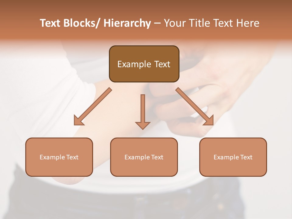 A Woman Holding Her Arm In Pain Powerpoint Presentation PowerPoint Template