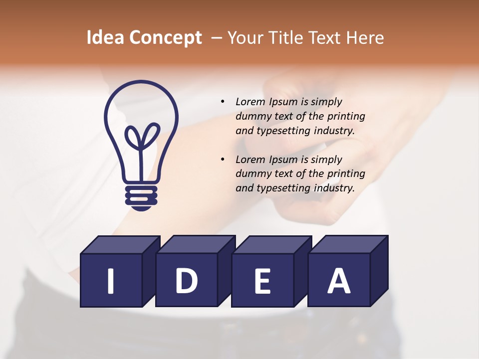 A Woman Holding Her Arm In Pain Powerpoint Presentation PowerPoint Template