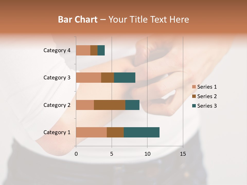 A Woman Holding Her Arm In Pain Powerpoint Presentation PowerPoint Template