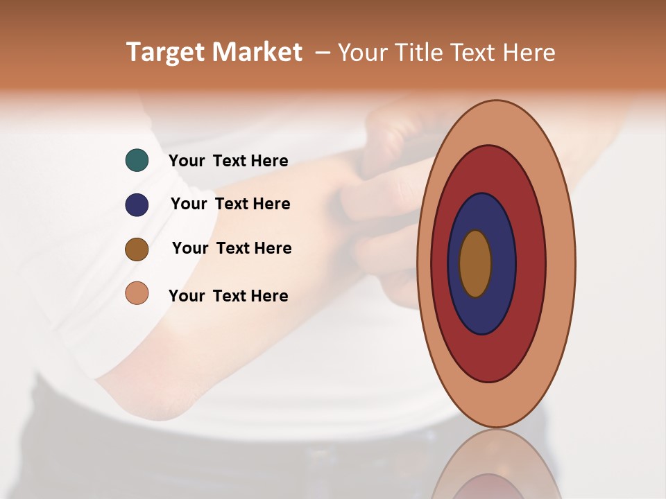 A Woman Holding Her Arm In Pain Powerpoint Presentation PowerPoint Template