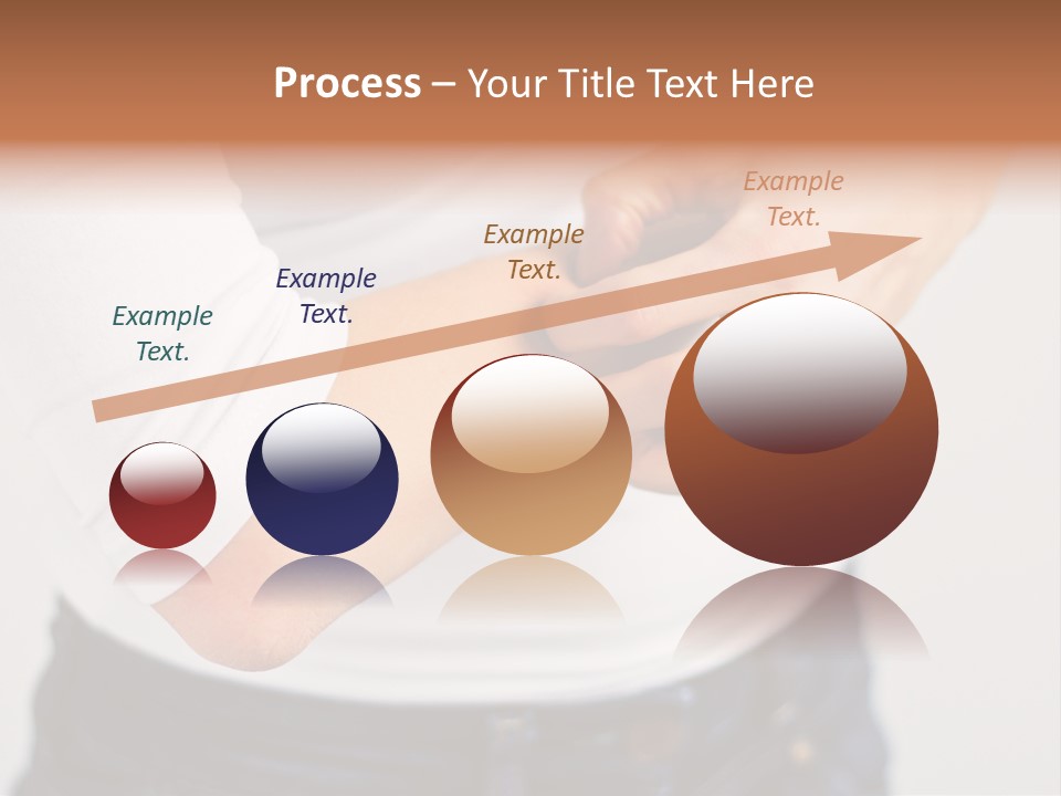 A Woman Holding Her Arm In Pain Powerpoint Presentation PowerPoint Template