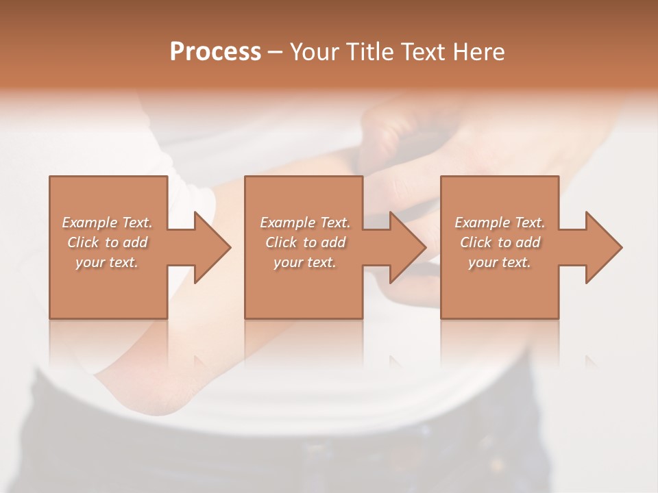 A Woman Holding Her Arm In Pain Powerpoint Presentation PowerPoint Template