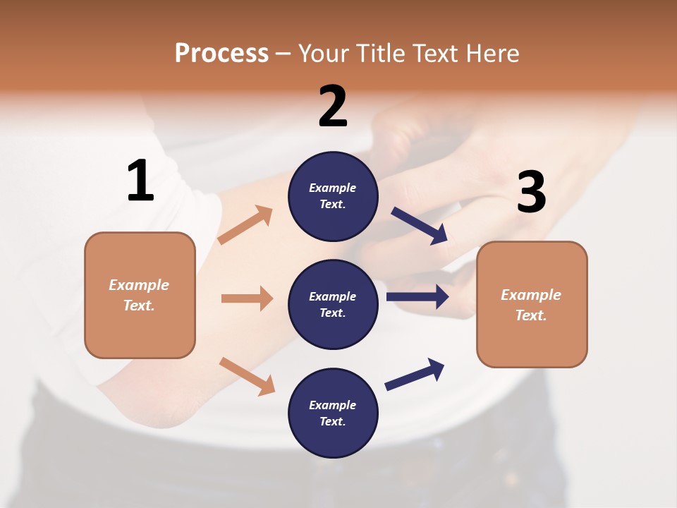 A Woman Holding Her Arm In Pain Powerpoint Presentation PowerPoint Template