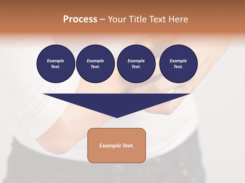 A Woman Holding Her Arm In Pain Powerpoint Presentation PowerPoint Template