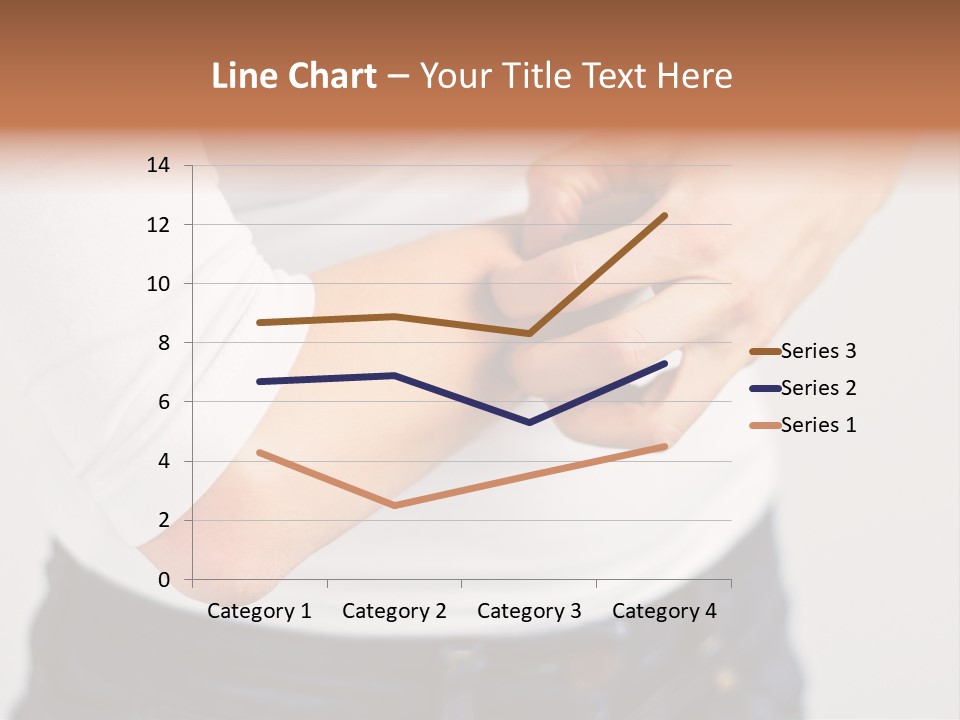 A Woman Holding Her Arm In Pain Powerpoint Presentation PowerPoint Template