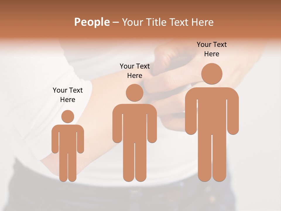 A Woman Holding Her Arm In Pain Powerpoint Presentation PowerPoint Template