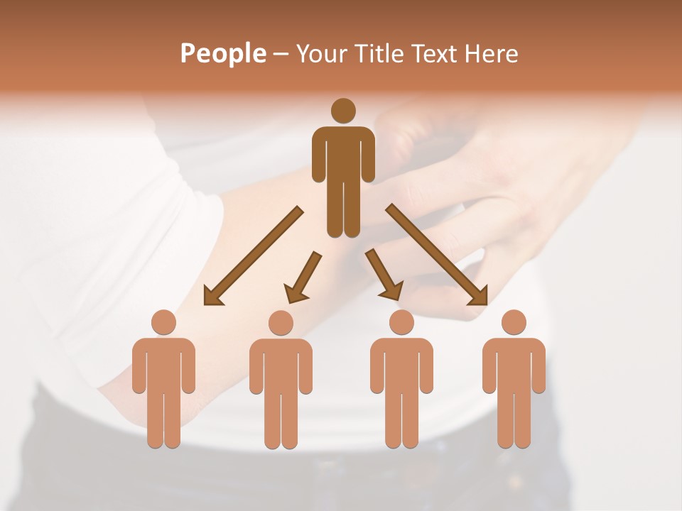 A Woman Holding Her Arm In Pain Powerpoint Presentation PowerPoint Template