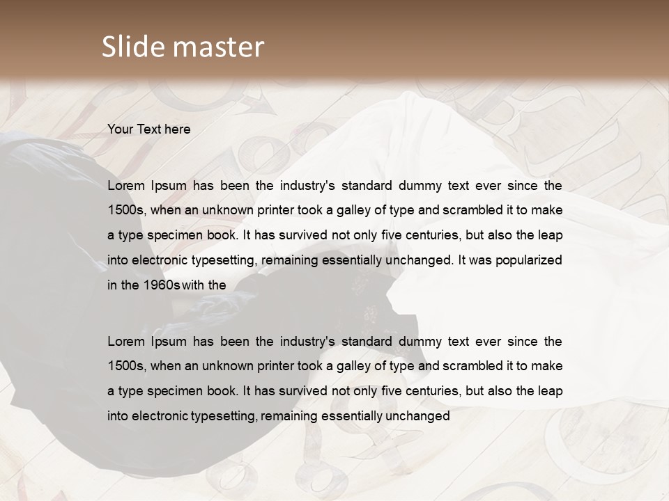 A Man And A Woman Laying On Top Of Each Other PowerPoint Template