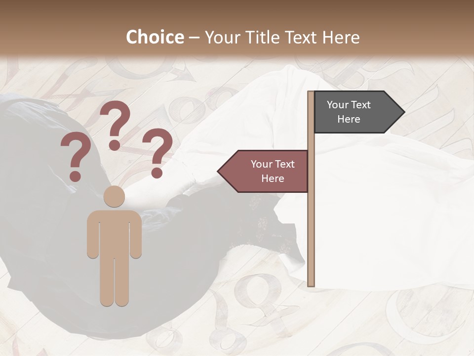 A Man And A Woman Laying On Top Of Each Other PowerPoint Template