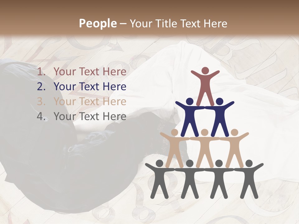 A Man And A Woman Laying On Top Of Each Other PowerPoint Template