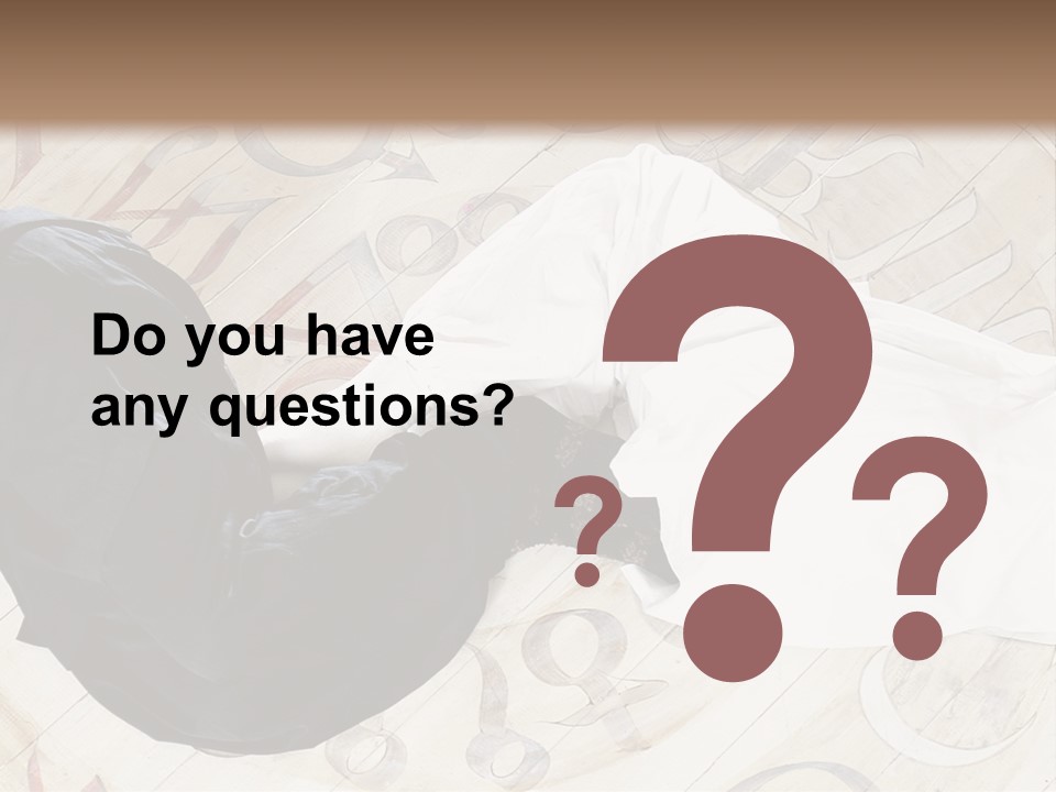 A Man And A Woman Laying On Top Of Each Other PowerPoint Template