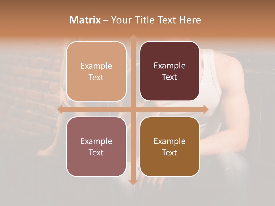 A Man And A Woman Sitting Next To Each Other PowerPoint Template