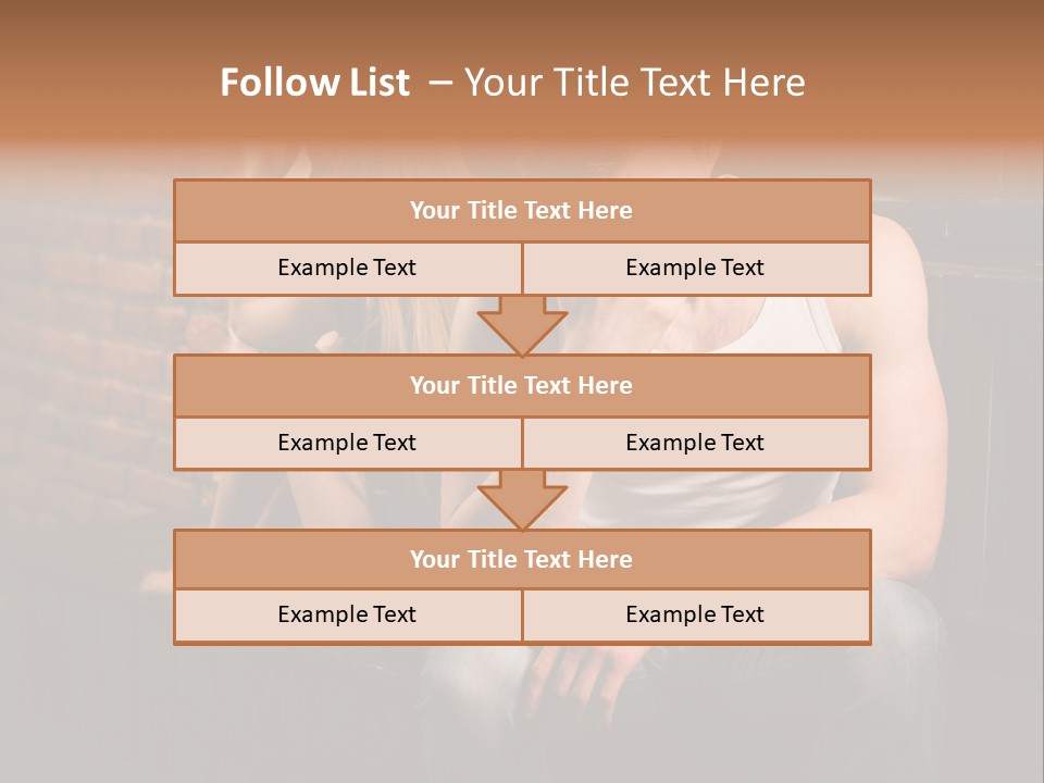 A Man And A Woman Sitting Next To Each Other PowerPoint Template