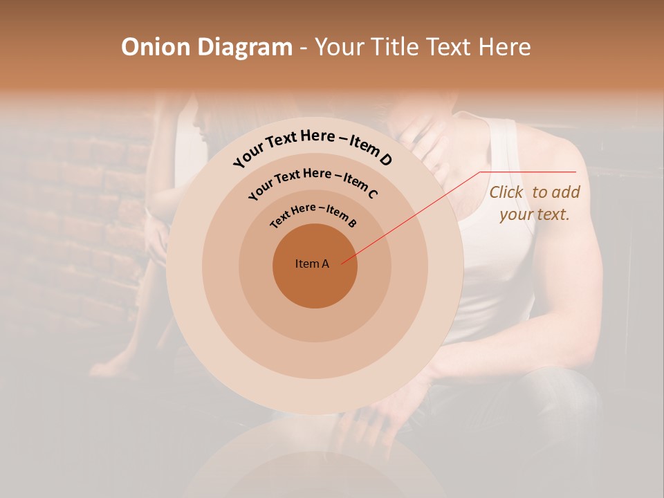 A Man And A Woman Sitting Next To Each Other PowerPoint Template