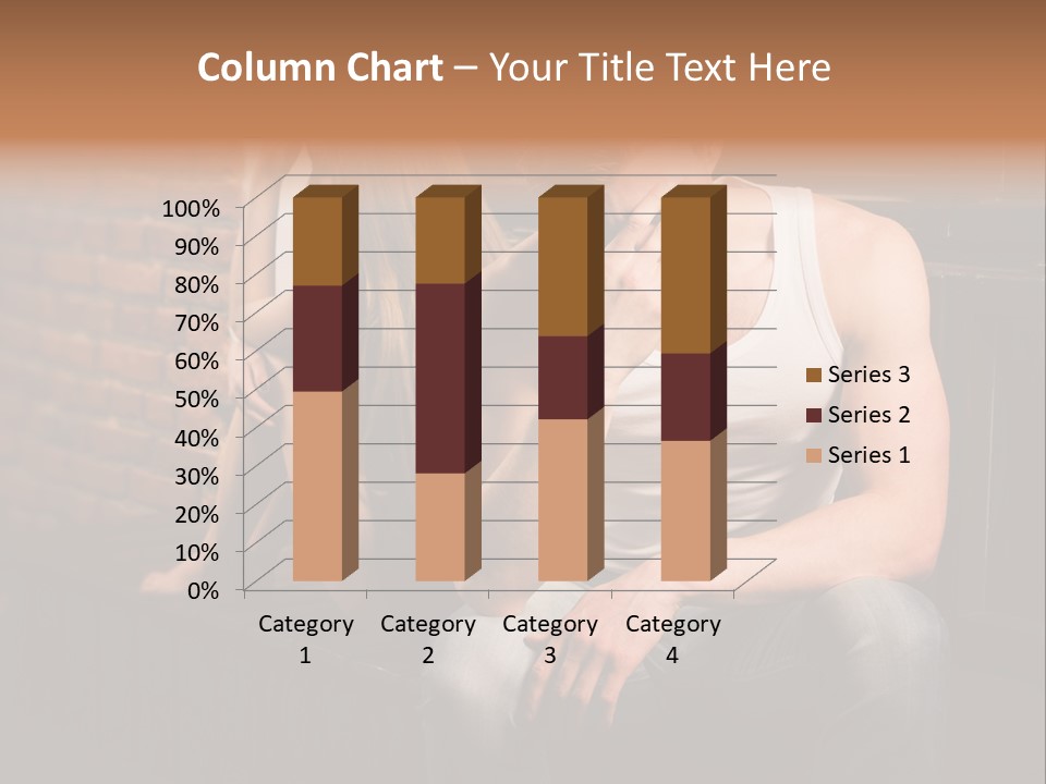 A Man And A Woman Sitting Next To Each Other PowerPoint Template
