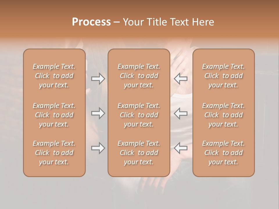 A Man And A Woman Sitting Next To Each Other PowerPoint Template