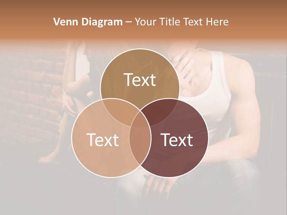 A Man And A Woman Sitting Next To Each Other PowerPoint Template