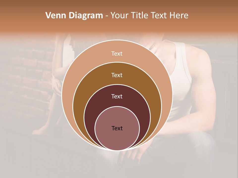 A Man And A Woman Sitting Next To Each Other PowerPoint Template