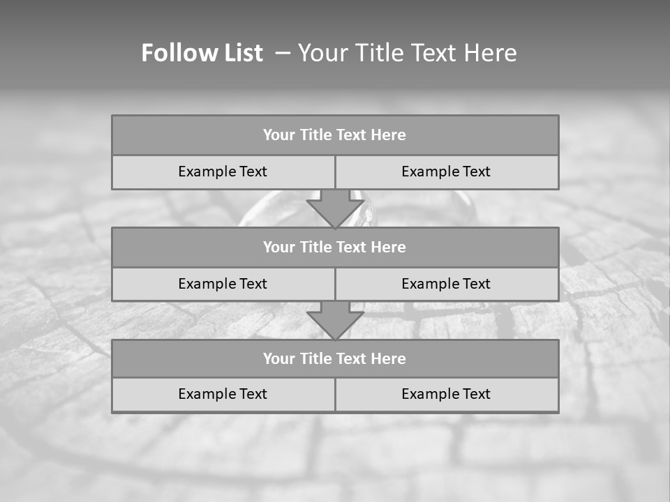 Two Wedding Rings Sitting On Top Of A Brick Floor PowerPoint Template
