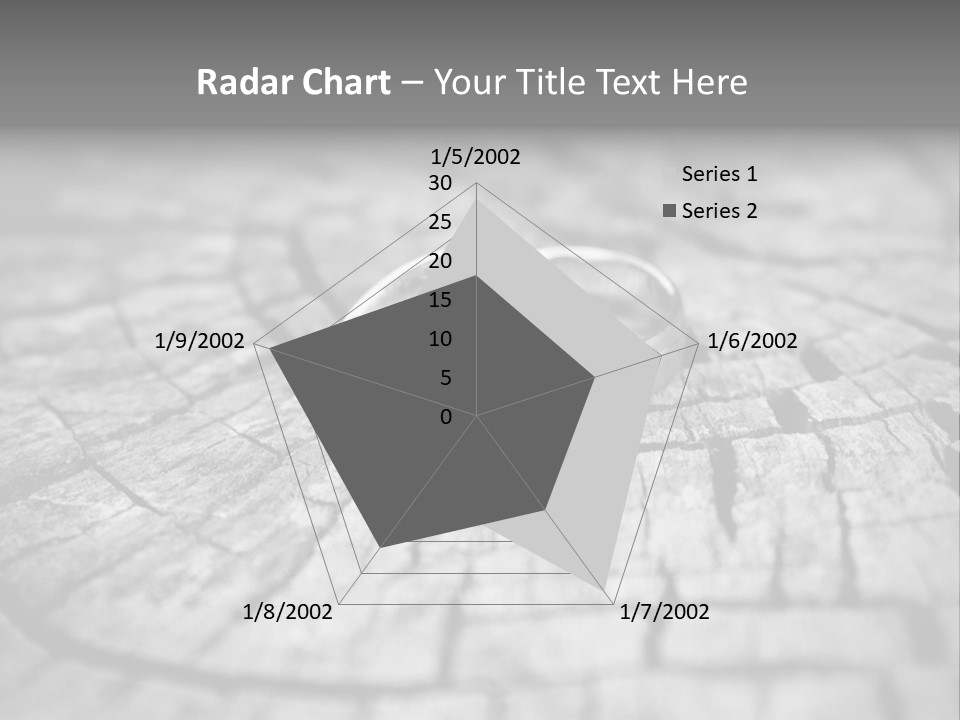 Two Wedding Rings Sitting On Top Of A Brick Floor PowerPoint Template
