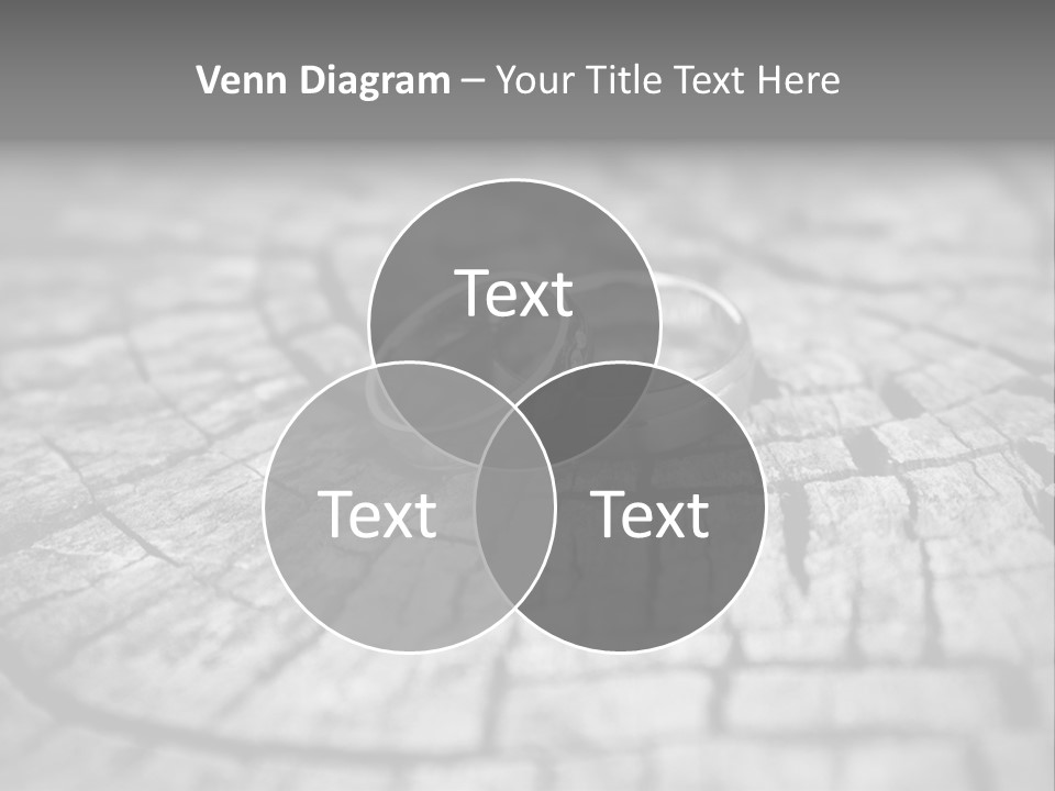 Two Wedding Rings Sitting On Top Of A Brick Floor PowerPoint Template