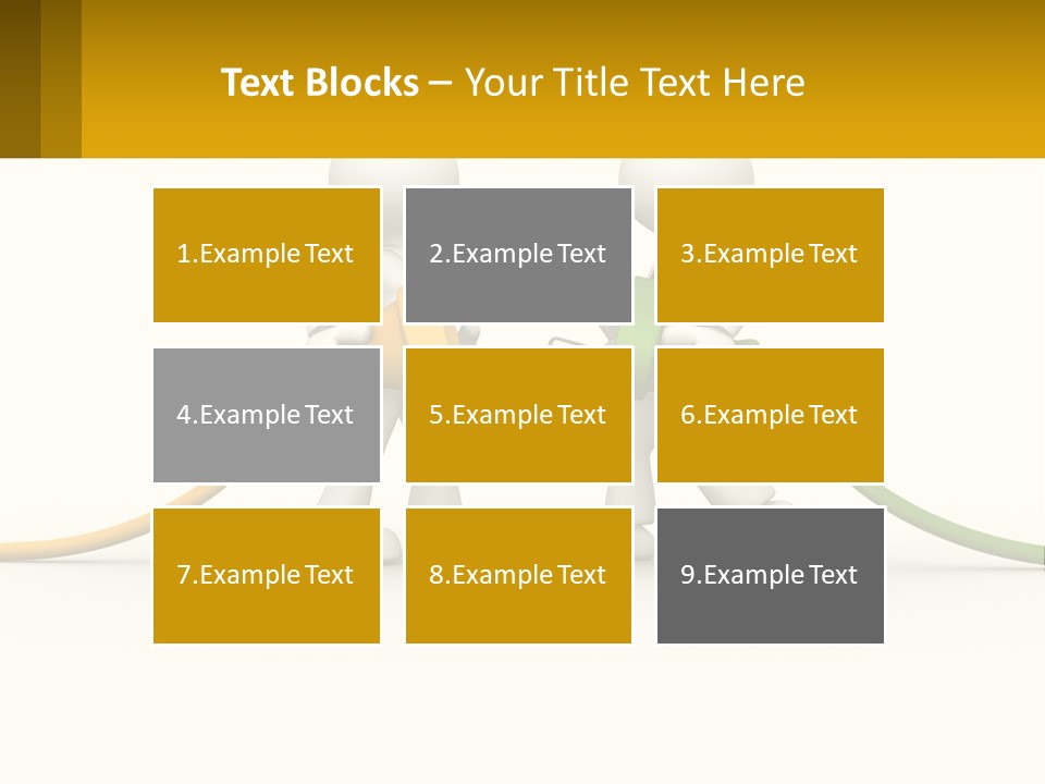 Two People With A Hose Connected To Each Other PowerPoint Template