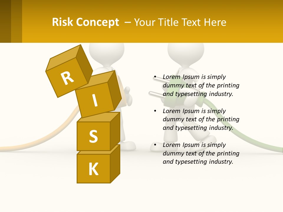 Two People With A Hose Connected To Each Other PowerPoint Template