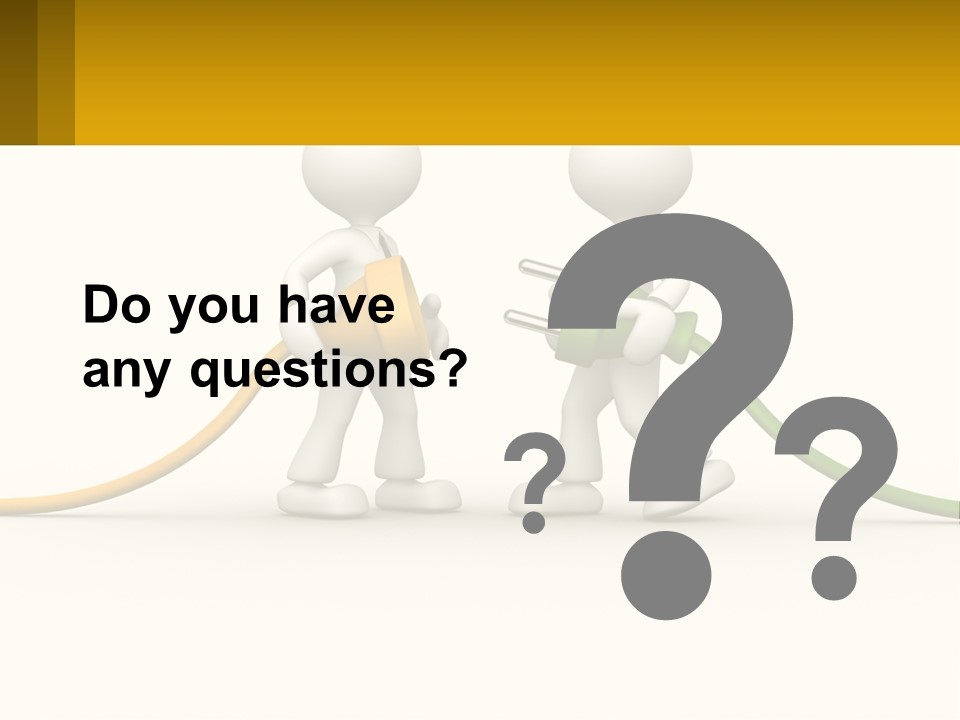 Two People With A Hose Connected To Each Other PowerPoint Template