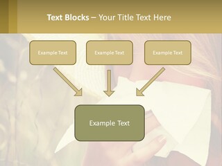 A Woman Wearing A Hat And Holding A Napkin To Her Mouth PowerPoint Template