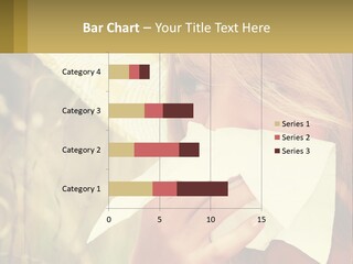 A Woman Wearing A Hat And Holding A Napkin To Her Mouth PowerPoint Template