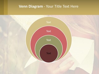 A Woman Wearing A Hat And Holding A Napkin To Her Mouth PowerPoint Template