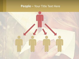 A Woman Wearing A Hat And Holding A Napkin To Her Mouth PowerPoint Template