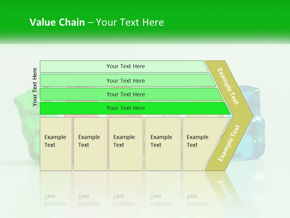 A Group Of Gummy Bears Sitting Next To Each Other PowerPoint Template