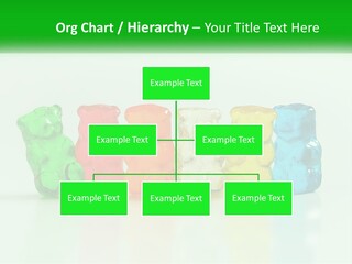A Group Of Gummy Bears Sitting Next To Each Other PowerPoint Template