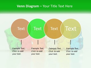 A Group Of Gummy Bears Sitting Next To Each Other PowerPoint Template