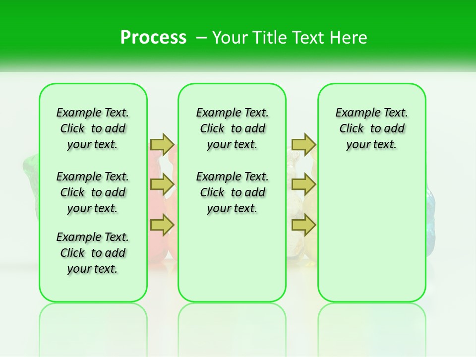 A Group Of Gummy Bears Sitting Next To Each Other PowerPoint Template