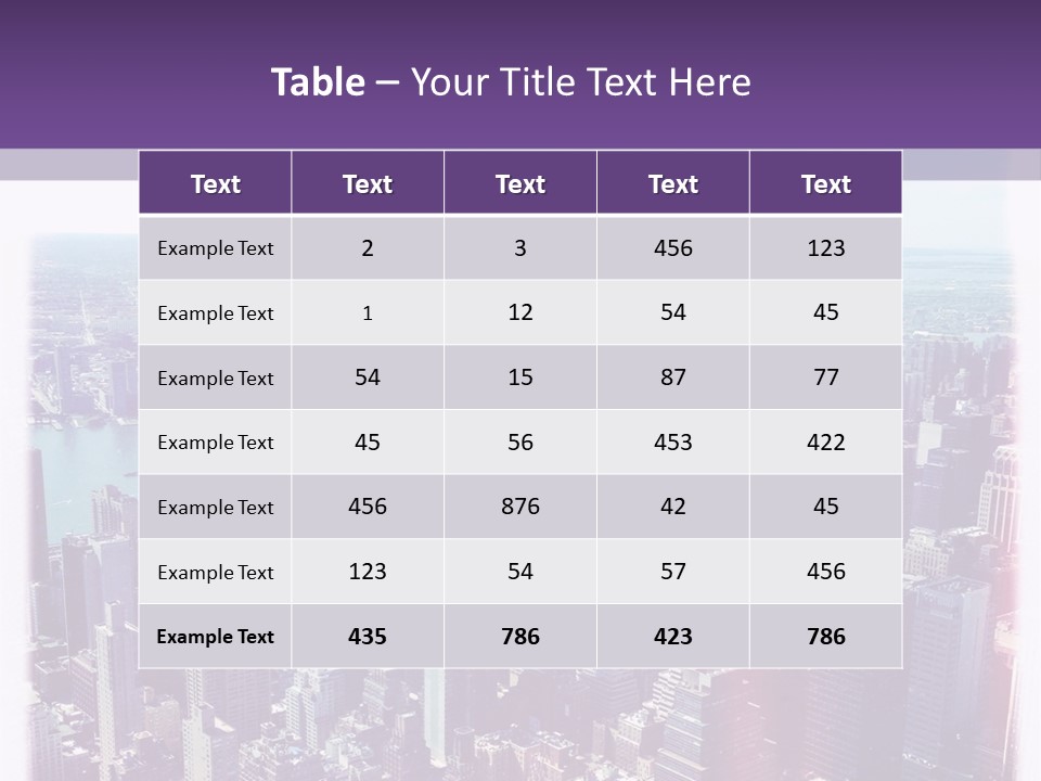 A Cityscape With Buildings And Water In The Background PowerPoint Template