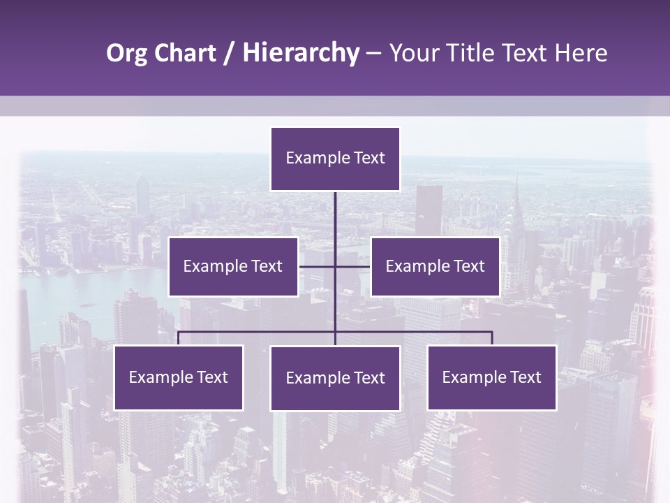 A Cityscape With Buildings And Water In The Background PowerPoint Template