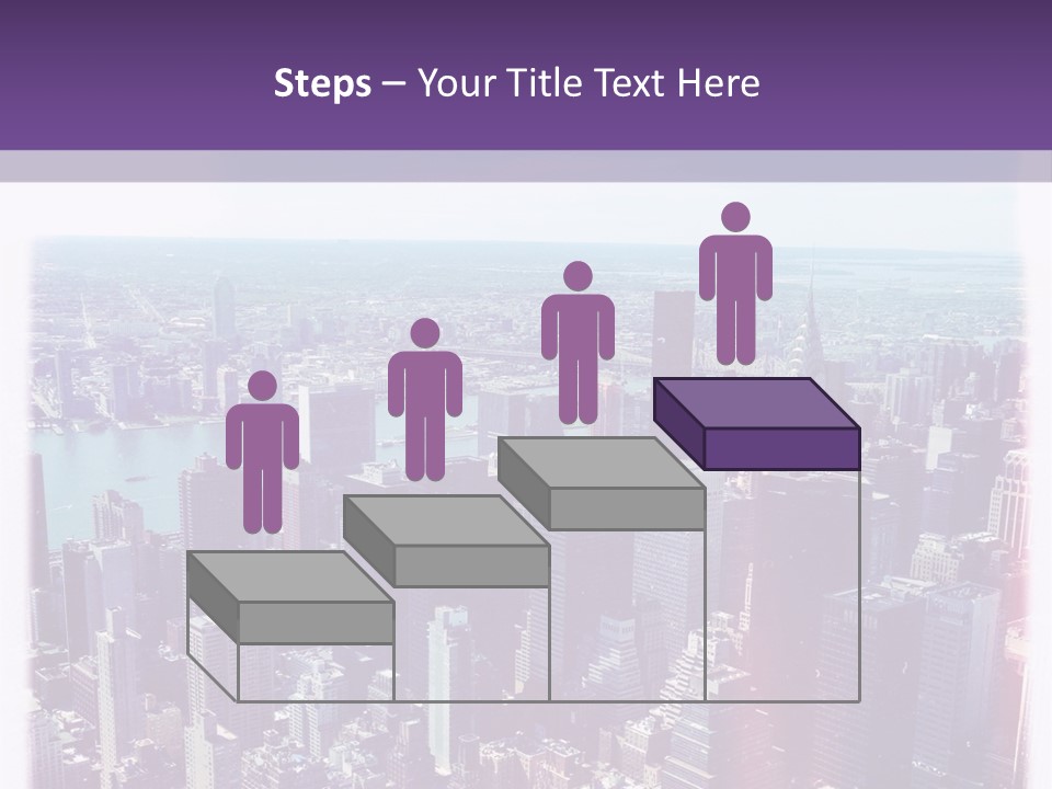 A Cityscape With Buildings And Water In The Background PowerPoint Template