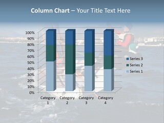 A Man Riding A Sailboat On Top Of A Body Of Water PowerPoint Template