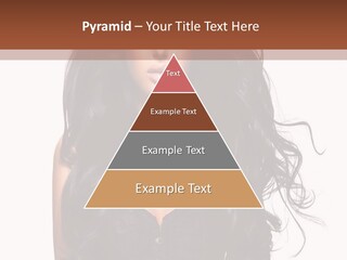 A Woman In A Corset With Long Black Hair PowerPoint Template