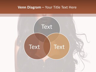 A Woman In A Corset With Long Black Hair PowerPoint Template