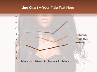 A Woman In A Corset With Long Black Hair PowerPoint Template