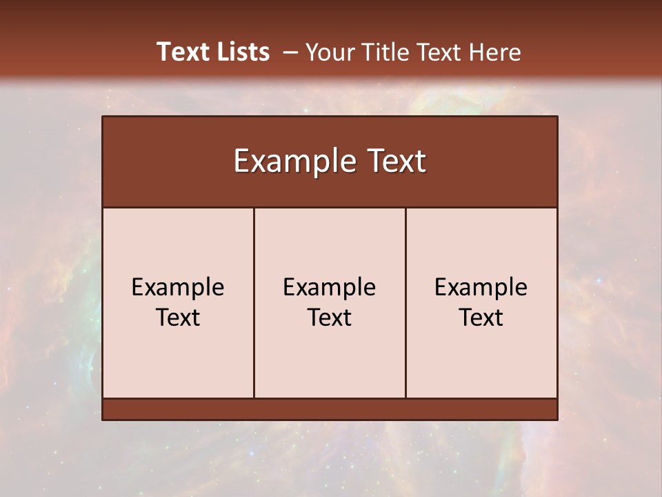 An Image Of A Large Star In The Sky PowerPoint Template