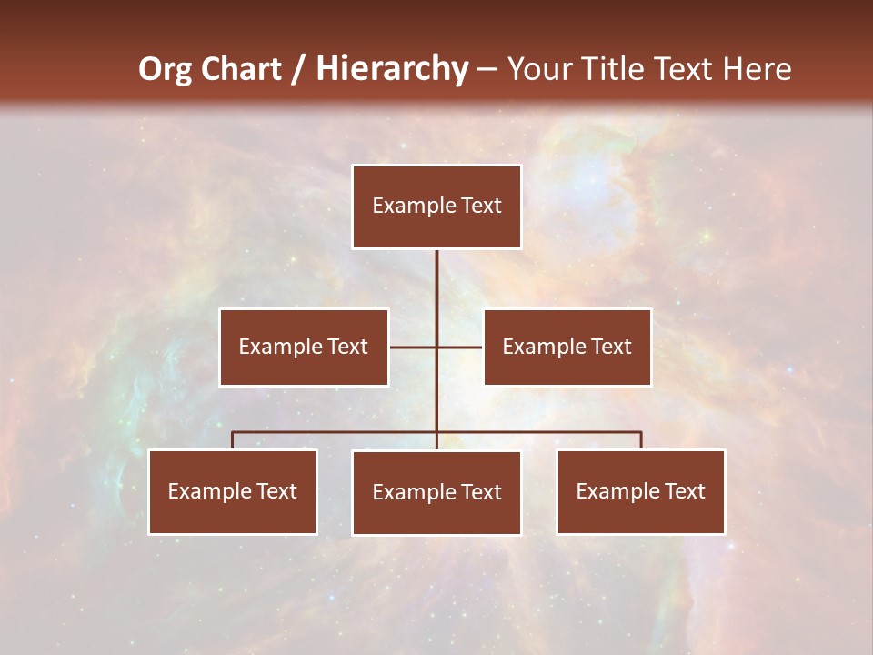 An Image Of A Large Star In The Sky PowerPoint Template