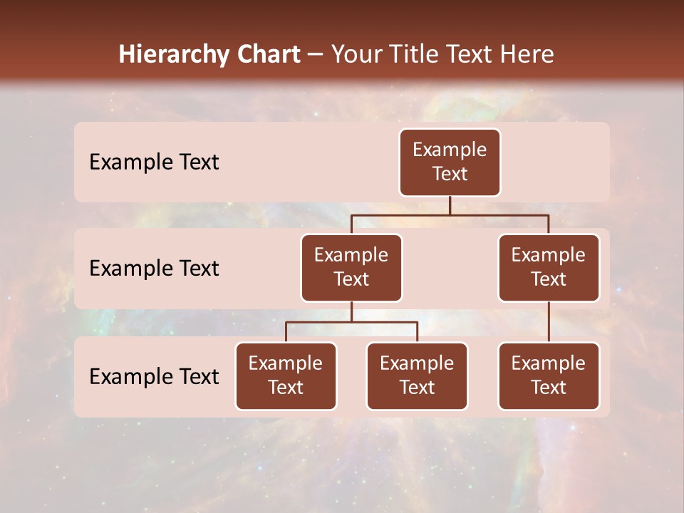 An Image Of A Large Star In The Sky PowerPoint Template