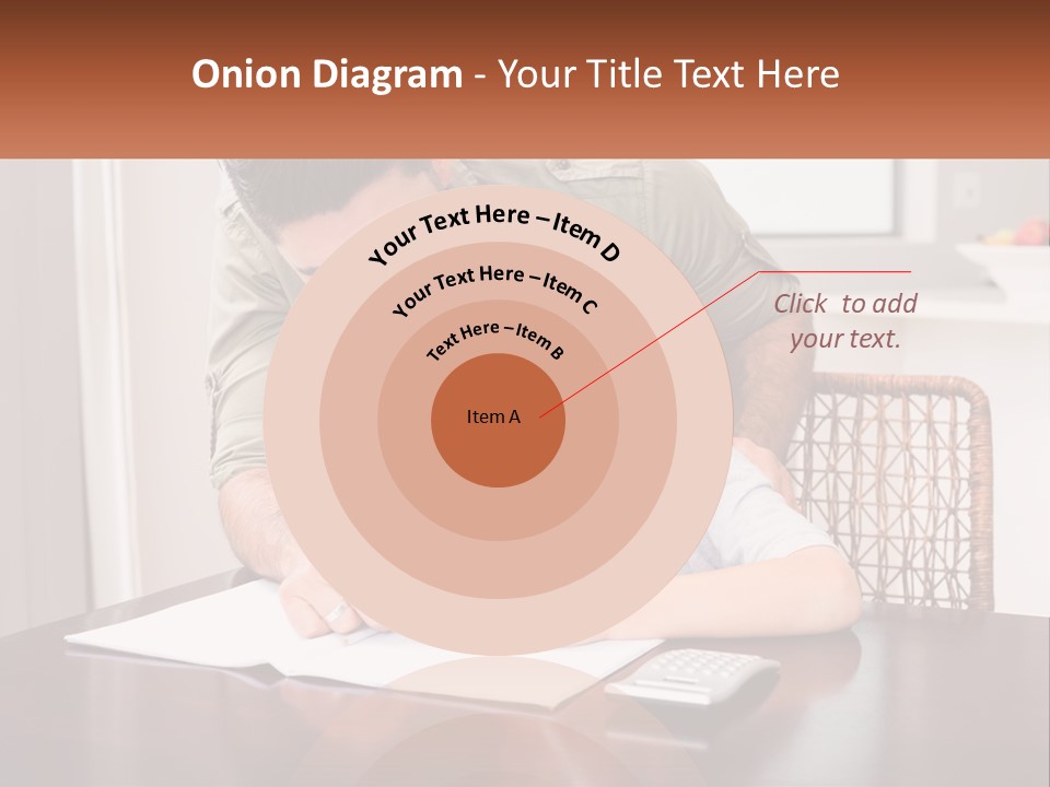 A Man Helping A Young Boy Write Something On A Piece Of Paper PowerPoint Template