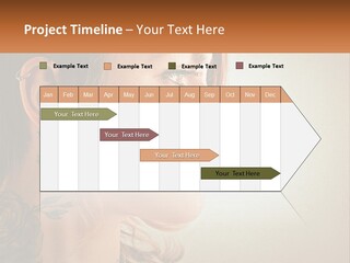 A Woman With A Piercing On Her Ear PowerPoint Template