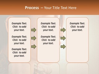 A Woman With A Piercing On Her Ear PowerPoint Template